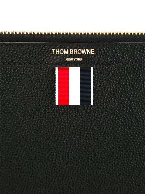 Leather pochette THOM BROWNE | MAC021L00198001